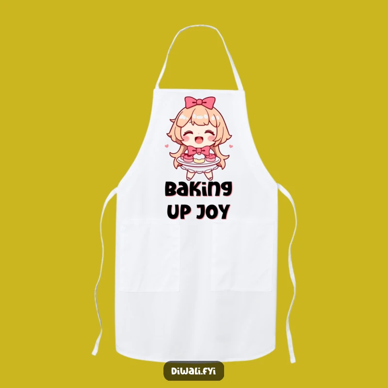 Funny Happy Sweets Apron - Sweet Kitchen Offering - Gift