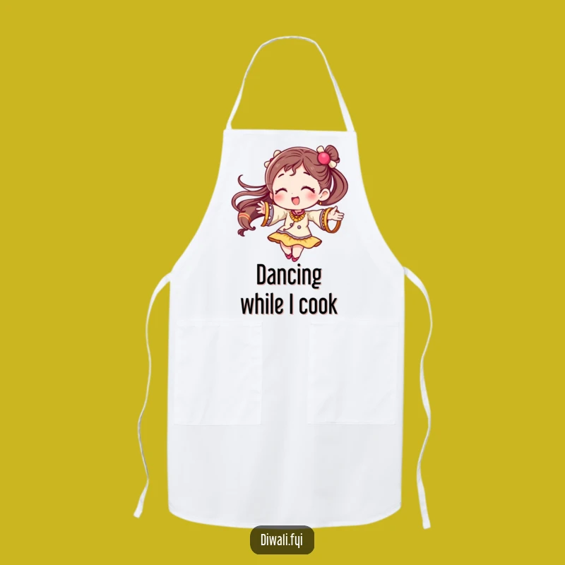 Funny Festive Bangles Apron: Kitchen Celebration Character, Great Humorous Gift