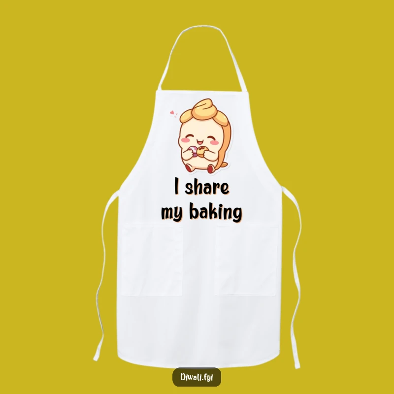 Funny Pastry Pal Apron: Giggling Sweet Treat Buddy, Fun Cooking Funny Gift