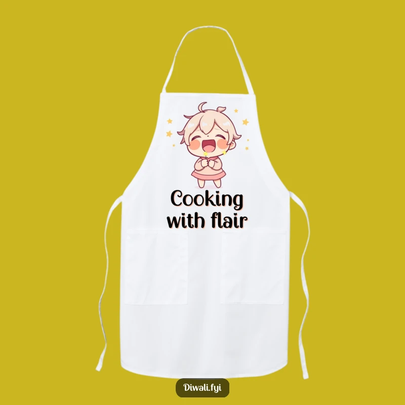 Funny Sparkler Laughter Apron: Cook with Comedy, Perfect Funny Gift