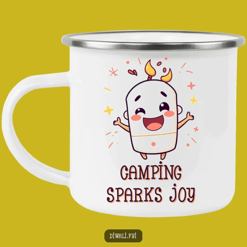 Funny Firecracker Pop Camping Mug: Mischevious Excitement, Durable Funny Gift