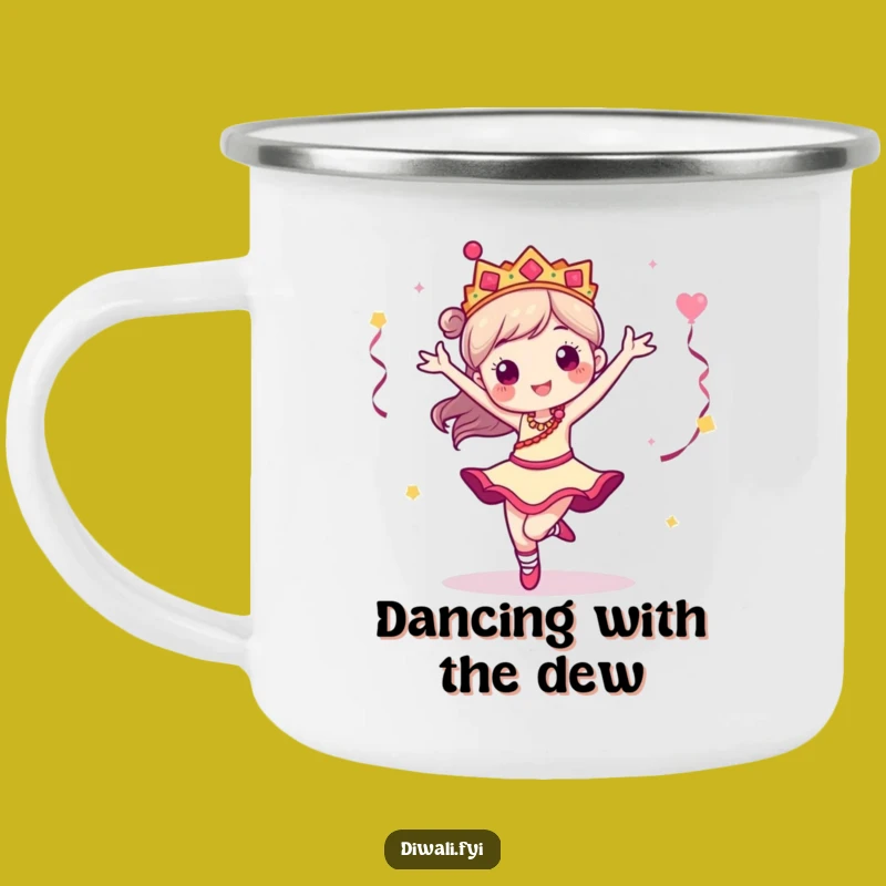 Funny Dancer Pirouette Camping Mug: Sip and Celebrate Your Adventures