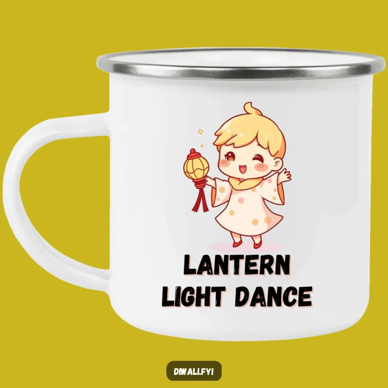 Funny Camp Dance Mug - Cozy Diya Character Design, Ideal Humorous Gift!