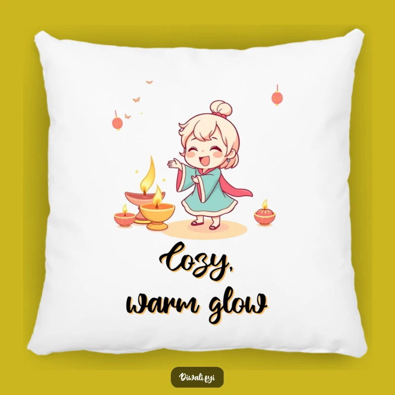 Funny Giggling Diya Pillow - Cozy Dance Comfort - Gift