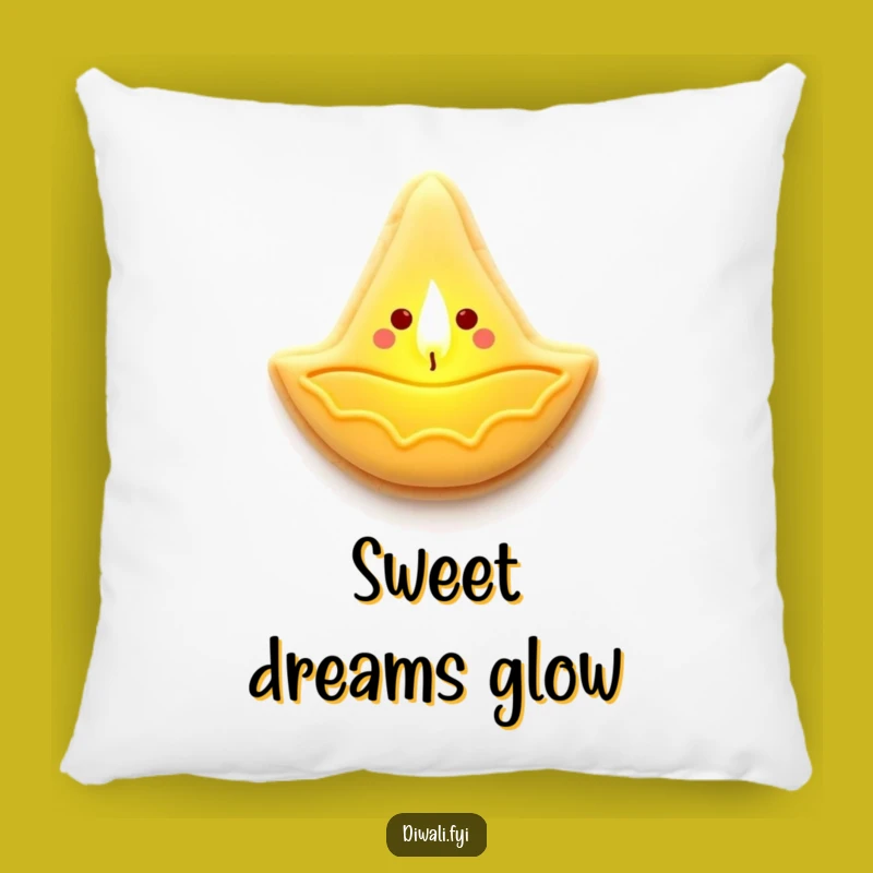 Funny Diya Cookie Lamp Pillow - Cozy Comfort, Bright Character, Gift