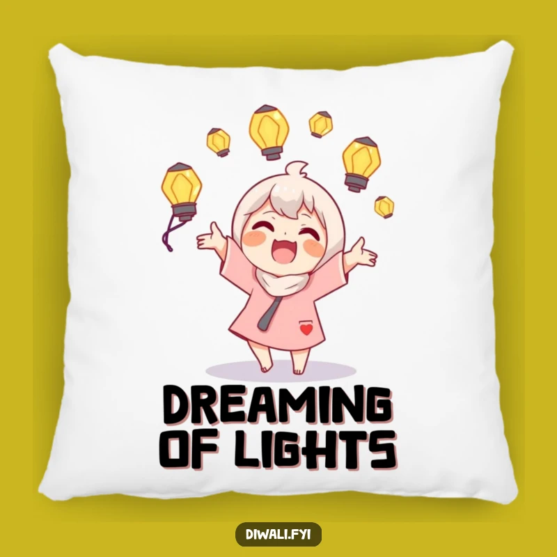 Funny Juggling Lamps Pillow: Snuggle Up with this Joyful Character's Light