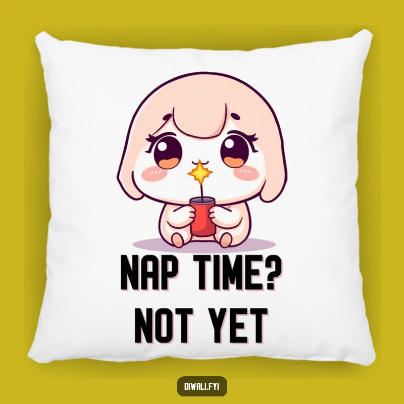 Funny Kawaii Firecracker Pillow - Cute Sparkler Comfort - Perfect Gift