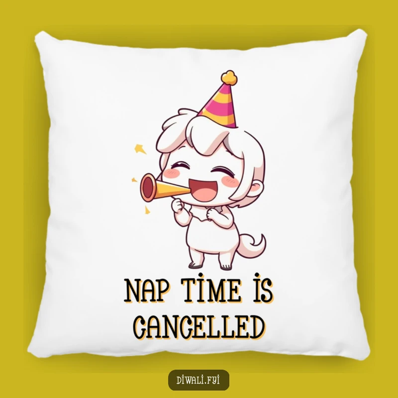 Funny Party Horn Laugh Pillow: Add Hilarious Character Comfort and Joy to Your Home