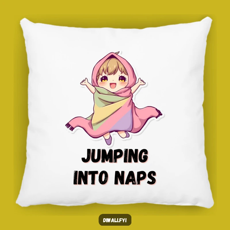 Funny Jumping Character Pillow: Cozy Energy, Hilarious Fabric Touch, Perfect Funny Gift!