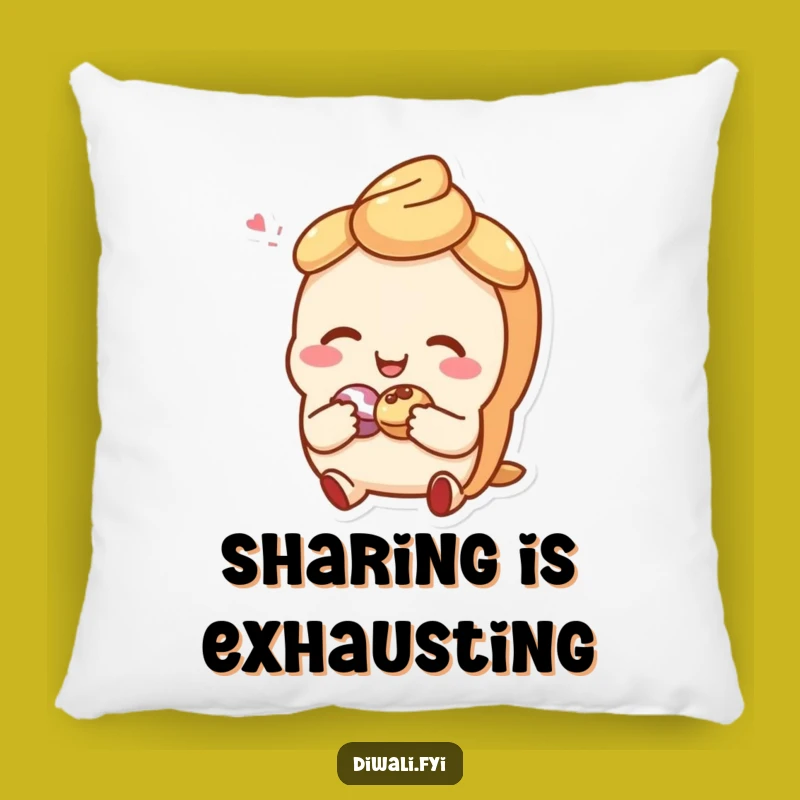 Funny Pastry Pal Pillow: Soft Giggling Sweet Treat Buddy, Comfy Funny Gift Accent