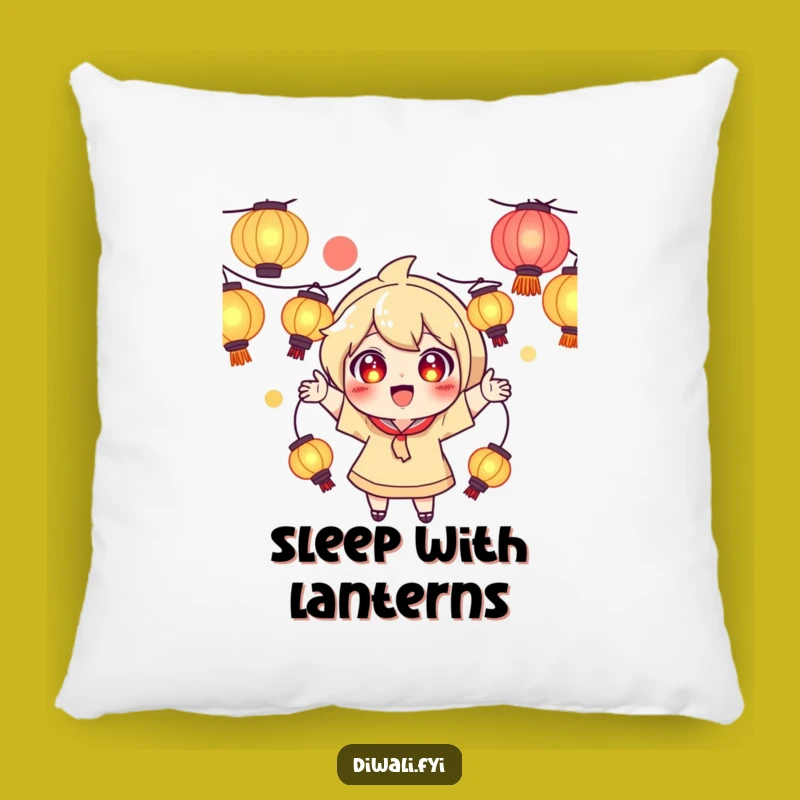 Funny Juggling Lantern Pillow: Cozy Comfort with Glowing Magic Gift