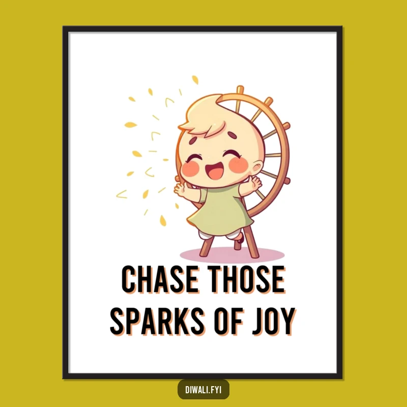 Funny Free Printable Wall Art: Giggling Character Sparks Downloadable Art