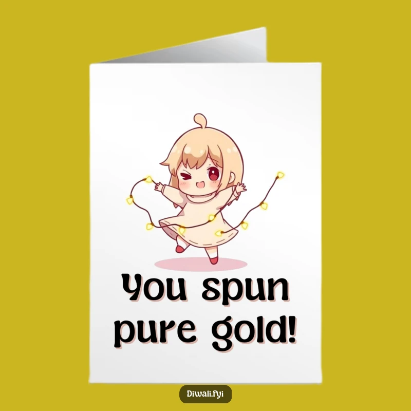 Free Printable Spinning Lights Congrats Card: Celebration Spin Downloadable Gift