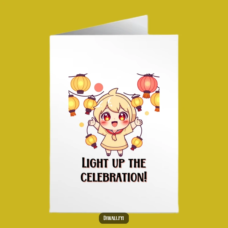 Free Printable Congrats Card: Juggling Lanterns, Humorous Downloadable Achievement Glow