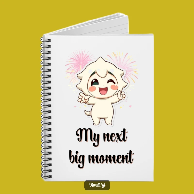 Funny Fireworks Pose Notebook: Jot Down Ideas with Celebration Gift