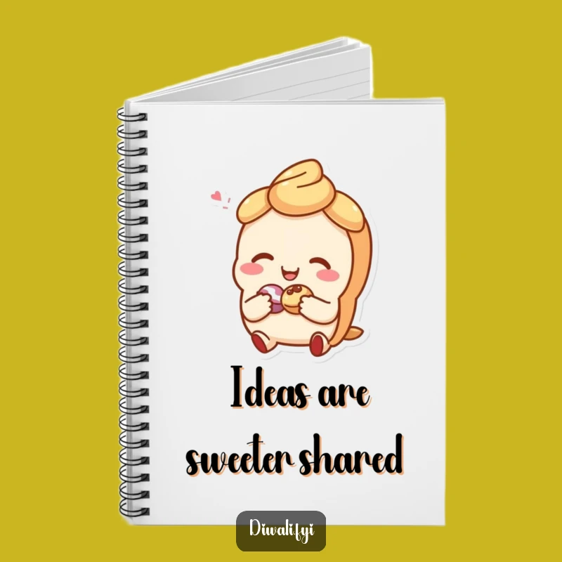 Funny Pastry Pal Notebook: Giggling Sweet Treat Buddy, Fun Journal Funny Gift