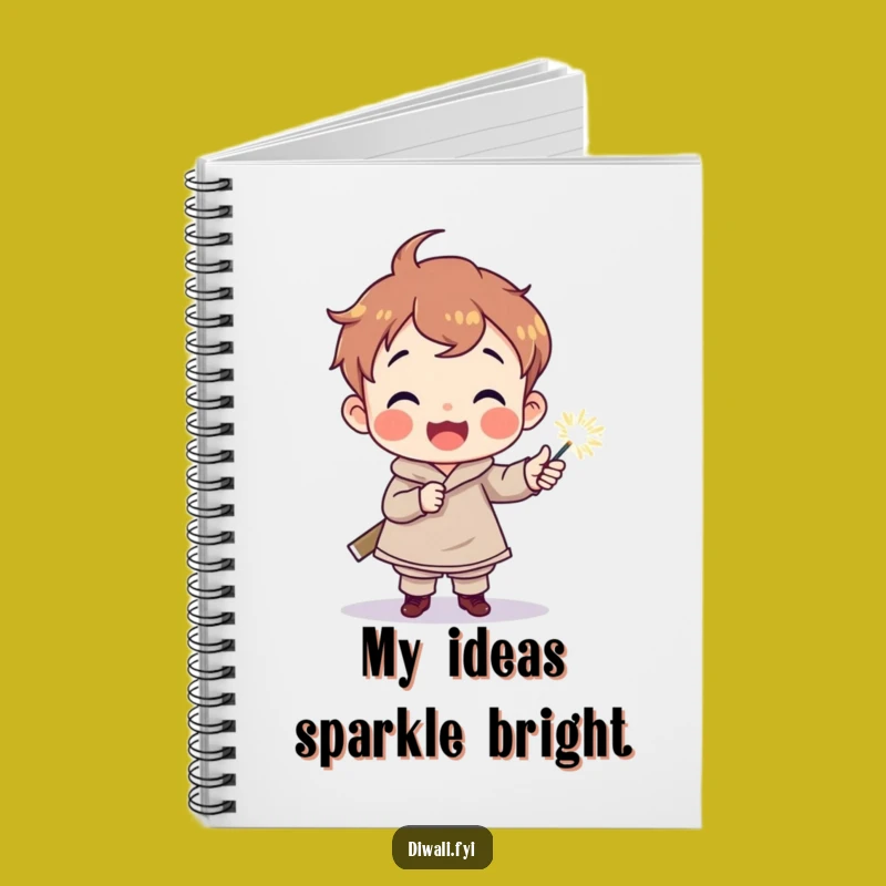 Funny Sparkler Child Notebook: Delighted Joy, Journal Funny Gift