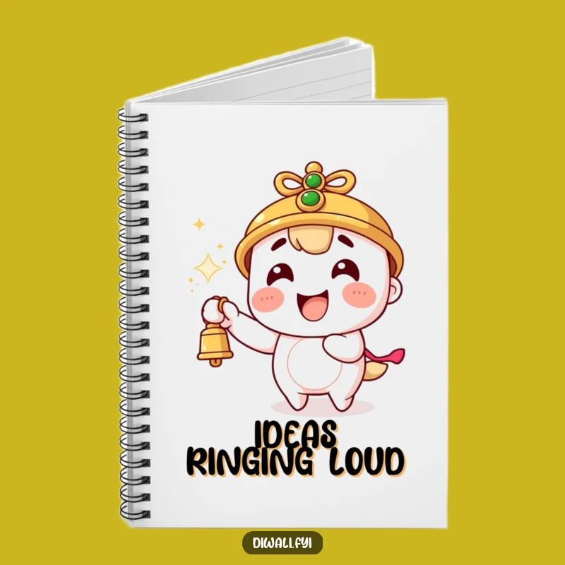 Funny Sparks Bell Notebook - Exciting Character Journal, Perfect Humorous Gift!