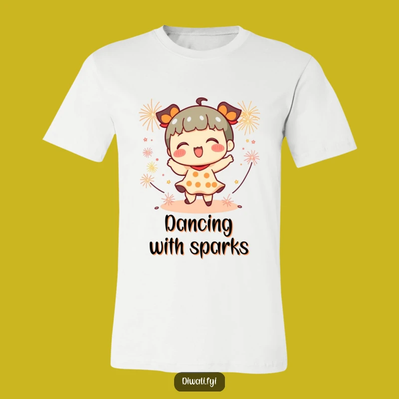 Funny Playful Firecracker Dancer T-Shirt - Celebrate with Fun