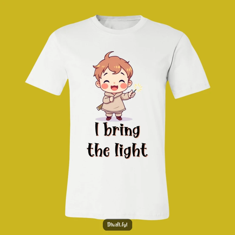 Funny Sparkler Child T-Shirt: Delighted Joy, Magical Tee, Perfect Funny Gift